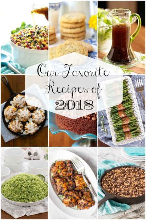 Our favorite recipes of 2018. #favoriterecipes #bestof2018 Cafe Sucre Farine Recipes, Family Dinner Menu, Gifts From The Kitchen, Healthy Weekly Meal Plan, Main Dish Casseroles, Random Recipes, Classic Recipes, Recipe Blog, The Cafe