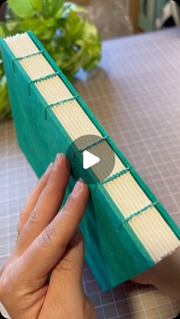 Faye | Handmade bookbinding on Instagram: "Make a beautiful turquoise sketchbook with me - ASMR 🍃✨

I love this new colour soo much!

.
.

#asmrrelax #asmr #bookmaking #bookbinding #bindery #handmade #handmadegifts #binding #custom #สมุดทำมือ #制作過程 #bookbindingsupplies #bookbindingstudio #copticbinding #handbound #handboundjournal #journals #tools #booklover #booknerd #bookobsessed #cutebooks #toosweet #bookart #booktok #bookpress #saturday #turquoise #lokta" Stitched Book Binding, Bookmaking Bookbinding, Book Binding Methods, Handbound Journals, Bookbinding Supplies, Book Press, Bookmaking, Book Arts, Stitch Book