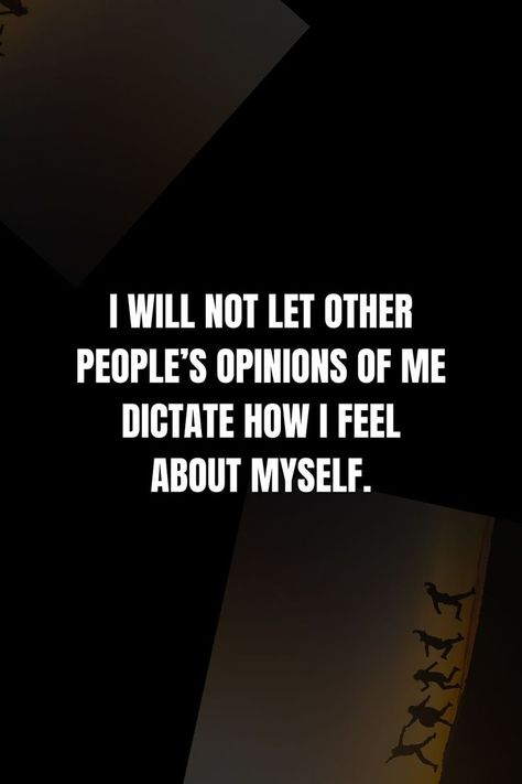 don't care what people think of me affirmations Dont Care What People Think, Stop Caring What Others Think, Me Affirmations, Caring What Others Think, Business Vision Board, Words That Describe Me, What Others Think, Good Comebacks, Stop Caring