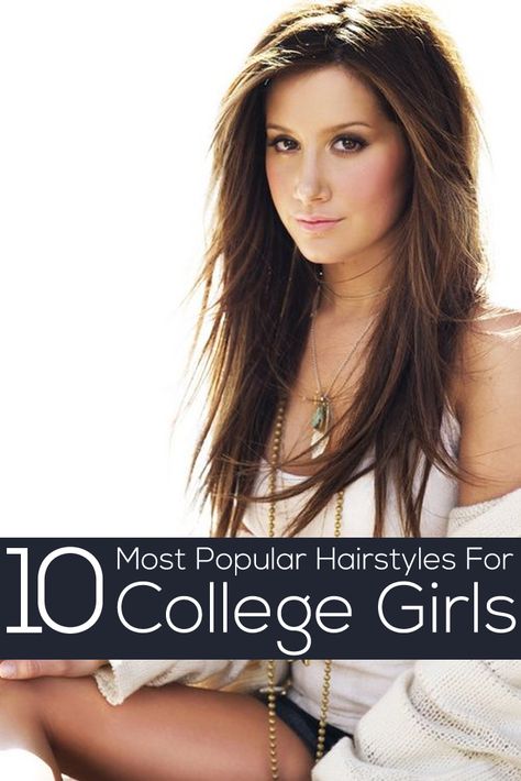 Most Popular Hairstyles For College Girls College Girl Hairstyles, College Haircuts, Hairstyles College, September Style, Hair Room, College Hairstyles, Easy Little Girl Hairstyles, Cool Hairstyles For Girls, Celebrity Hair