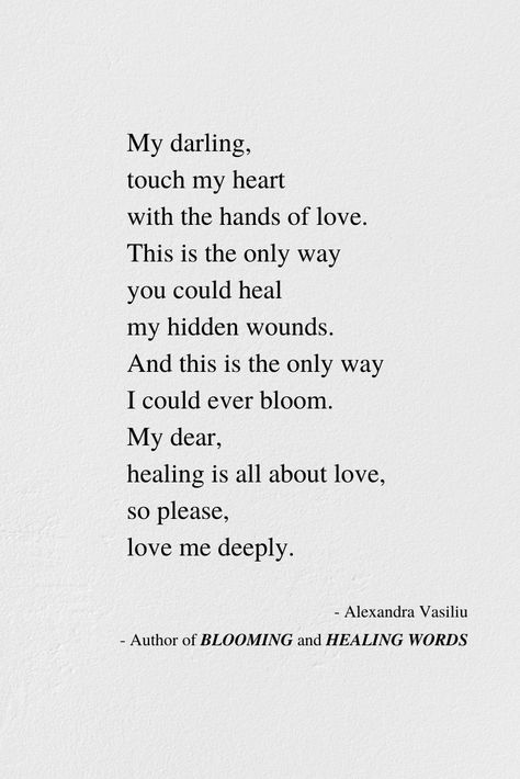 Empowering Poetry, Unrequited Love Poems, English Love Poems, Life Meaning Quotes, True Love Poems, Alexandra Vasiliu, Simple Poems, Heaven Poems, Support Quotes