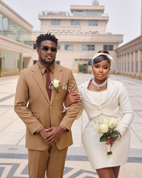 #LoveUnbeaten24: The Veekee James and Femi Wedding – Style Afrique Civil Wedding Dress Courts Brides, Aso Ebi Lace Styles 2023, Civil Wedding Dresses Classy, Lace Styles Asoebi, Civil Wedding Dresses Courts, Veekee James, Asoebi Lace Styles, Civil Dress, Asoebi Lace