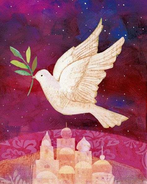 Dove Drawing Simple, Christmas Cards Painting, Cards Painting, Angel Christmas Cards, Dove Drawing, Angels Christmas, Peace Poster, Drawing Simple, Peace Dove