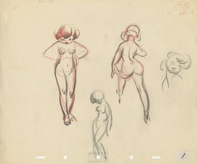 Freddy Moore, Fred Moore, Characters Female, Frank Thomas, White Blank, Body Reference Drawing, Character Design Sketches, Gesture Drawing, Love Illustration