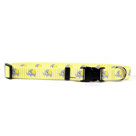 Yellow Dog Design Yellow Elephants Break Away Cat Collar-One Size Fits All ** Read more reviews of the product by visiting the link on the image. (This is an affiliate link and I receive a commission for the sales) Ellen Crimi Trent, What Cats Can Eat, Cat In Heat, Designer Dog Collars, Yellow Dog, Cat Dander, Cat Food Storage, Dog Diapers, Yellow Cat