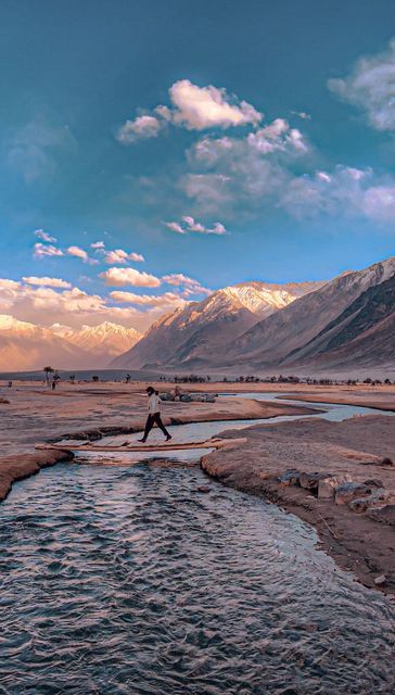 Surabhi | Love x Travel on Instagram: "Nubra Valley in all its glory. Bookmark for your trip to Leh 🥺" Ladakh Photography, Nubra Valley Ladakh, Nubra Valley, Leh Ladakh, Leh, Good Morning, Natural Landmarks, Photography, Travel