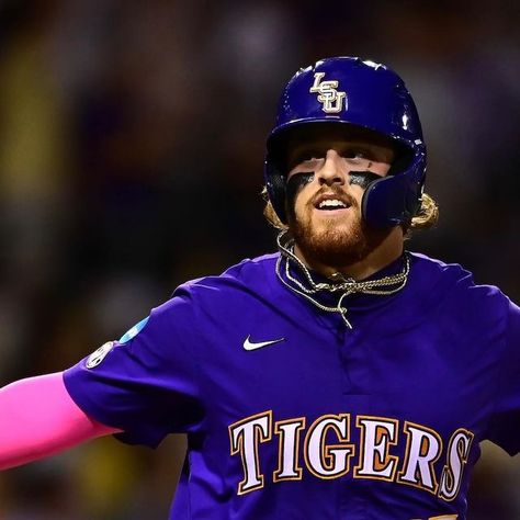 Lsu Tigers Baseball, Lsu Baseball, College Baseball, Tigers Baseball, Lsu Tigers, Tigers, Baseball, On Instagram, White