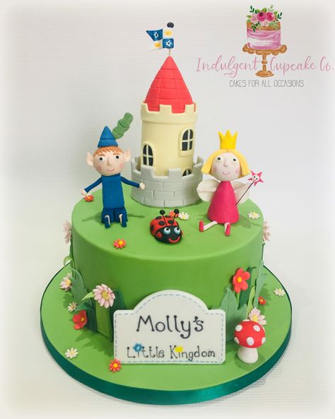 Ben And Holly Party Ideas, Ben And Holly Cake, Cake 2023, Fairy Birthday Cake, Ben And Holly, Lion King Birthday, Second Birthday Ideas, 3rd Birthday Cakes, 2 Birthday Cake