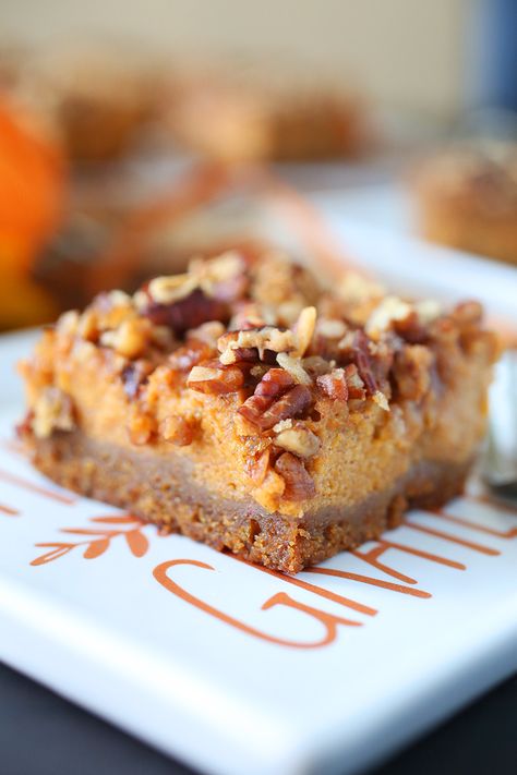 Pecan Pumpkin Pie, Pumpkin Pie Bars Recipe, Sweet Potato Seasoning, Pumpkin Dump Cake Recipe, Pecan Pumpkin, Dump Cake Pumpkin, Pie Bar Recipes, Pumpkin Pecan Pie, Cranberry Cream Cheese