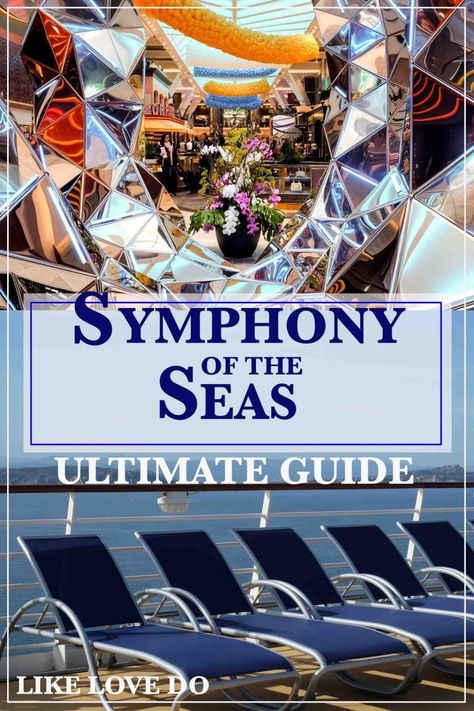 Whats onboard Symphony of the Seas A guide to the Largest ship in the world. Royal Carribean Cruise, Cruising Tips, Royal Caribbean Cruise Ship, Royal Caribbean Cruise Lines, Freedom Of The Seas, Carribean Cruise, Symphony Of The Seas, Cruise Life, Royal Caribbean Ships