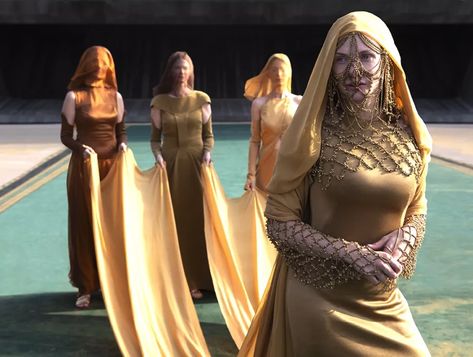 Lady Jessica, Dune Film, Bene Gesserit, Dune Art, Denis Villeneuve, Sci Fi Fashion, Rebecca Ferguson, Devil Wears Prada, Milla Jovovich