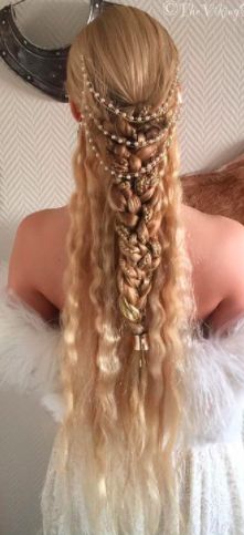 Viking Queen, Fairytale Aesthetic, How To Braid, Viking Hair, Handsome Prince, Viking Style, A Fairy Tale, Into The Woods, Fashion Face