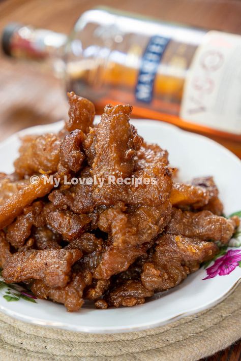 Grandma's Hakka Zhar Yoke Hakka Recipe, Chinese Cuisine Recipes, Nyonya Food, Pork Jerky, Fried Pork Belly, Asian Recipe, Pork Belly Recipes, Grandmas Recipes, Fried Pork