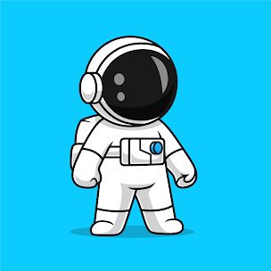 Bamboo Cartoon, Koala Costume, Illustration Science, Astronaut Illustration, Astronaut Cartoon, Rick And Morty Poster, Dibujo Simple, Robot Cartoon, Cute Astronaut