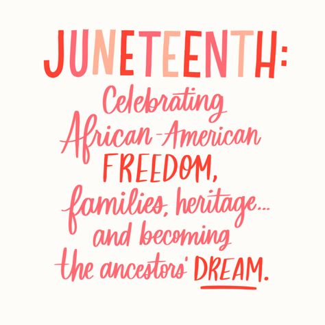 What Is Juneteenth, Freedom Meaning, Emancipation Proclamation, Juneteenth Day, Support Black Business, American Freedom, Family Heritage, Human Race, African American History