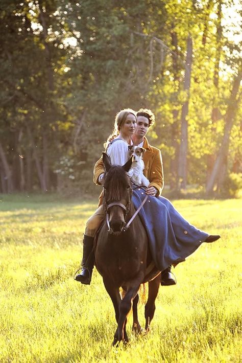 2 People Riding A Horse, Two People On Horseback, Couple On Horseback, Couple Riding Horse Together, Horse Riding Couple Aesthetic, Two People Riding A Horse, Horse Riding Pose Reference, Riding Horse Reference, Couple Horse Riding