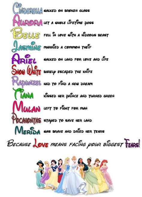 Disney Princess Poem:  i saw this online and recreated it making it a little more colorful, adding a princess and slightly altering the wording.  I have no idea who wrote the original poem or came up with the original idea, if I ever find out I will surely credit them. Disney Poems About Love, She Is A Princess Quotes, Disney Princess Quotes Aesthetic, Disney Princess Quotes Wallpaper, Poem Decoration Ideas, Disney Princess Sayings, Disney Princess Captions For Instagram, Princess Birthday Quotes, Disney Princess Captions