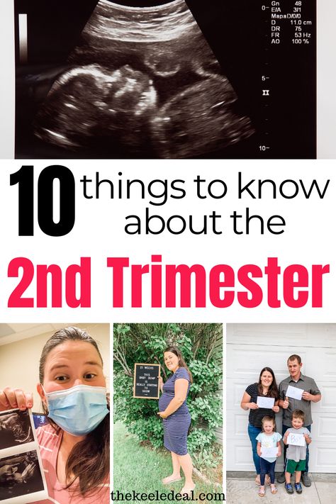 10 things to know about the 2nd trimester and things to do in the 2nd trimester. Enjoy your 2nd trimester and make the most of each moment of pregnancy. 2 Trimester Pregnancy, 2nd Trimester Pregnancy Outfits, 2nd Trimester Workouts, 2nd Trimester Outfits, Pregnancy 2nd Trimester, 2nd Trimester Pregnancy, Trimester To Do List, Second Trimester Pregnancy, Newborn Baby Products