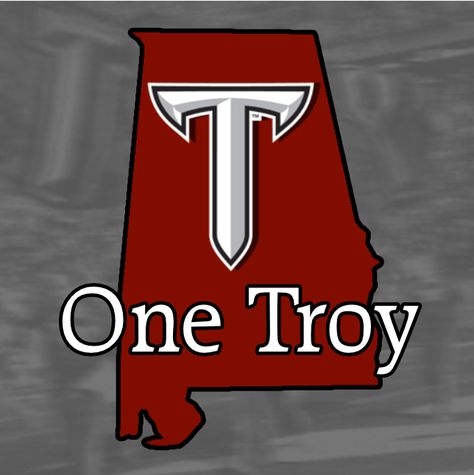 One Troy.  Troy Trojans.  Troy University #TroyTrojans #TroyUniversity #TroyUniversityTrojans #Troy #OneTroy #TroyNation #Troy #TroyAL Troy University Aesthetic, Troy Trojans, Troy University, Alma Mater, Mans World, College Football, Auburn, University, Sports Jersey