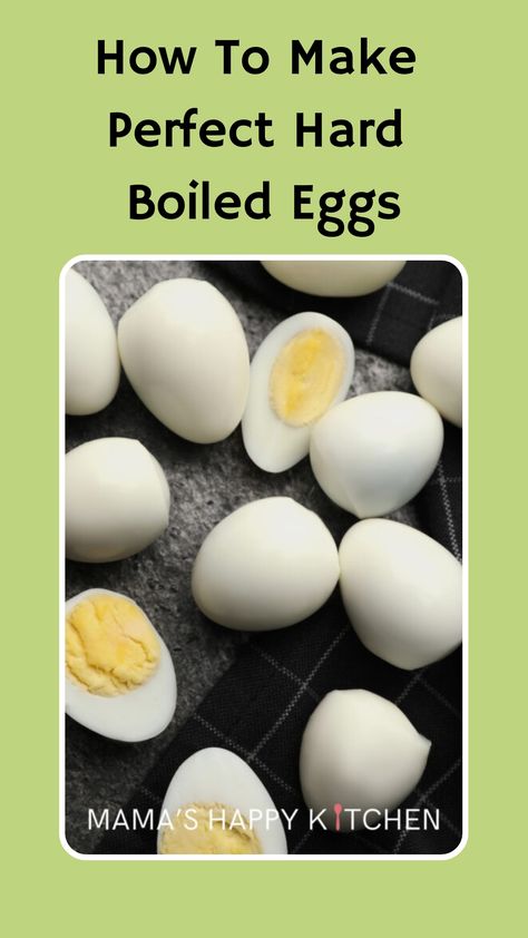 Because I now have a collection of egg recipes that call for hard boiled eggs, I decided to write a guide on how to make perfect hard boiled eggs. It's really not hard at all. (See what I did there?) All it takes is an accurate kitchen timer and a stovetop (to boil the eggs). Beyond just a simple kitchen task, mastering the hard-boiled egg opens up a world of culinary possibilities, like adding to salads and sandwiches or breakfast. I'll also show you how to peel and store those delicious eggs! Perfect Hard Boiled Eggs Stovetop, How To Make Hard Boiled Eggs, Hard Boiled Eggs Stove Top, Steamed Hard Boiled Eggs, Medium Boiled Eggs, Cooking Hard Boiled Eggs, Peeling Hard Boiled Eggs, Making Hard Boiled Eggs, Perfect Hard Boiled Eggs