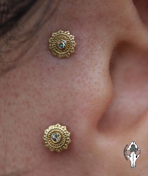 Nasalang Piercing, Surface Bar Piercing, Ear Styling, Piercing Inspiration, Surface Piercing, Mod Jewelry, Ear Style, Cute Piercings, Piercing Studio