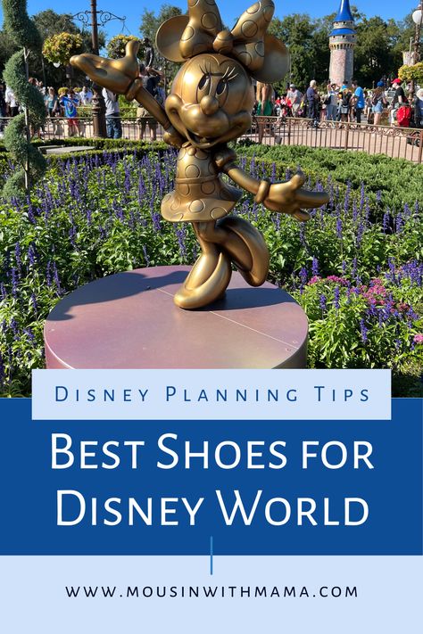 Worried about surviving all of those steps you’ll be walking at Disney World? Click here to find out what are the best shoes to pack for your Disney vacation. Shoes To Wear To Disney, Wear To Disney World, Disney Savings, Packing List For Disney, Disney World Packing, Disney Vacation Planning, Orlando Vacation, Vacation Days, Disney Day