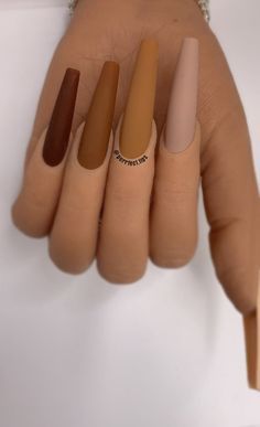 fall Nails inspo fall Nails inspo fall Nails inspo fall Nails inspo fall Nails inspo fall Nails inspo fall Nails inspo fall Nails inspo fall Nails inspo Xl Ballerina Nails, Tapered Coffin, Chocolate City, Elegant Nail Designs, Nails Press, Ballerina Nails, Beautiful Nail Designs, Brown Nails, Autumn Nails