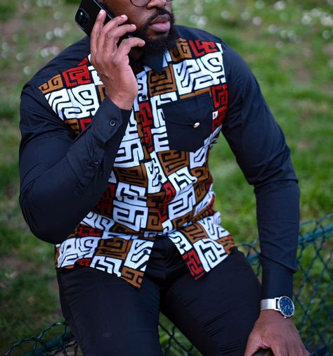 Men Ankara Styles Outfit, African Men Fashion Shirts, Boubou Styles For Women, African Print Shirt, African Attire For Men, Latest African Men Fashion, African Shirts For Men, African Print Dress Designs, African Shirts