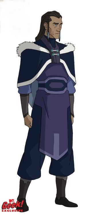 Legend of Korra: Unalaq (Waterbender, Chief of the Water Tribe) Tonraq’s younger brother. He is an incredibly powerful Waterbender who also has a strong connection with the Spirit World. Because of his deep spiritual connections, he always believed that he was better suited to rule the North and the South than his older, brutish brother. He’s a firm believer in the old ways of the Water Tribe and a true fundamentalist when it comes to honoring the Spirits. Dark Spirit, Water Tribe, Team Avatar, Younger Brother, Avatar Characters, Fire Nation, Spirit World, Avatar Aang, The Orator