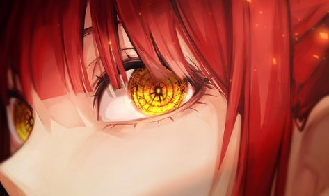 Anime Red Hair, 4k Wallpaper Iphone, 4k Wallpapers For Pc, Art Rules, Eyes Wallpaper, Anime Inspired Outfits, Anime Eyes, Chainsaw Man, Anime Inspired