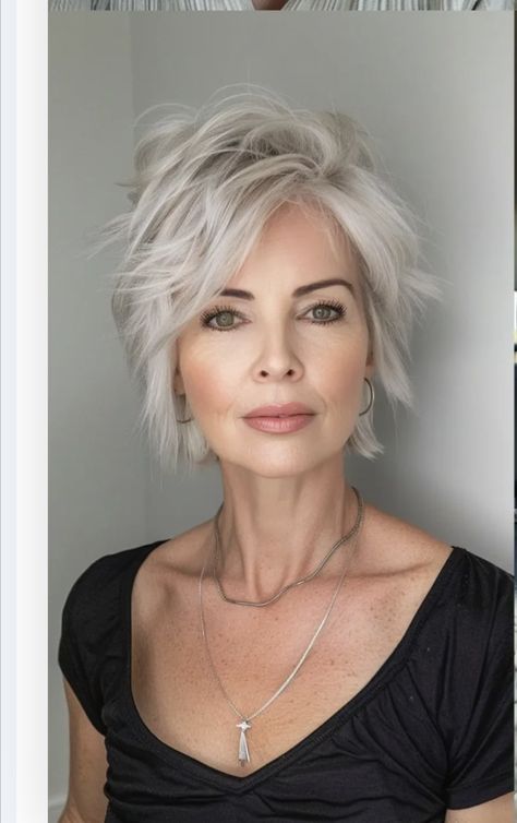 Layered Pixie Cut, Rocker Hair, Older Women's Hairstyles, Chic Short Hair, Shaggy Short Hair, Messy Short Hair, Edgy Short Hair, Bob Hairstyles For Fine Hair, Haircuts For Medium Hair