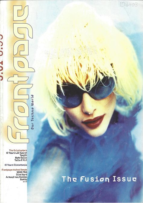 1990s Looks, Y2k Magazine, Id Magazine, 90s Pop Culture, Rave Music, Graphic Poster Art, Music Magazines, Fashion Music, Pose Reference Photo