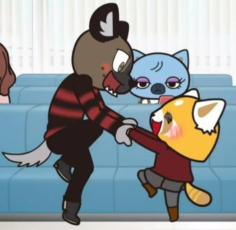 Aggretsuko Haida X Retsuko, Haida And Retsuko Matching Pfp, Aggretsuko X Haida, Aggretsuko And Haida, Aggretsuko Matching Pfp, Haida And Retsuko, Retsuko And Haida, Aggretsuko Pfp, Retsuko Haida