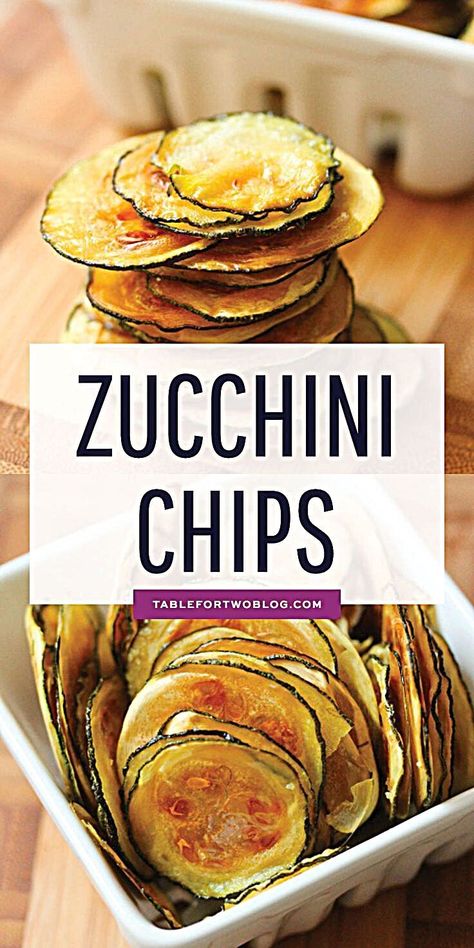 Zucchini Chips Baked, Veggie Snacks, Zucchini Chips, Resep Diet, Makanan Diet, Keto Recipes Dinner, Deilig Mat, Veggie Dishes, Keto Recipes Easy