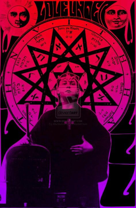 aleister crowley Art Phone Wallpaper, Black Magick, Aleister Crowley, Occult Symbols, Arte Cyberpunk, Occult Art, Witch House, Black Magic, Dark Art