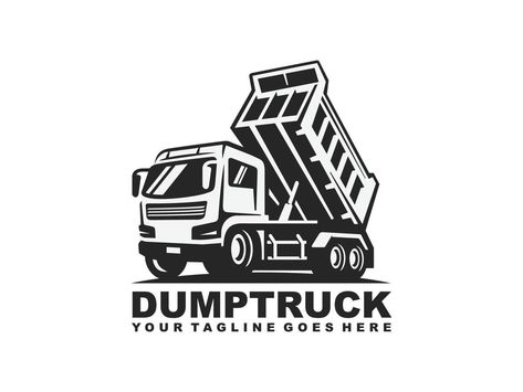 Dump truck logo design vector Dump Truck Logo Design Ideas, Truck Logo Design, Trucking Logo, Jersey Template, Truck Logo, Hypebeast Wallpaper, Text Logo Design, Album Art Design, Love Logo