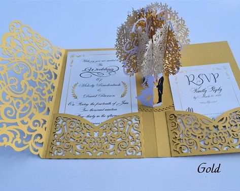 Up Wedding Invitations, Pop Up Wedding, Lavender Wedding Invitations, Pop Up Invitation, Heart Wedding Invitations, Wreath Wedding Invitations, Rose Gold Invitations, Rose Wedding Invitations, Bridal Invitations