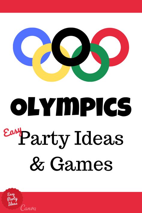 Olympics Party Ideas, Olympic Party Games, Office Olympics, Olympic Theme Party, Olympic Idea, Olympics Party, Olympic Theme, Circus Carnival Party, Olympic Party