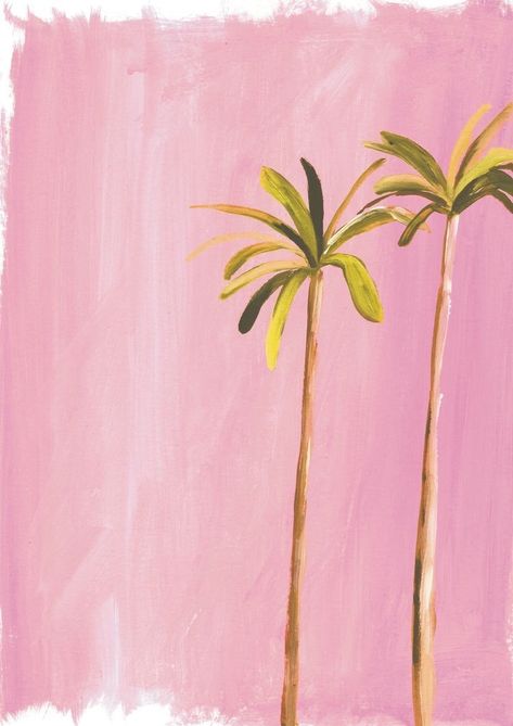 immafuster: “David Hockney - Palm trees ” David Hockney, Beginner Painting, Art And Illustration, Chalk Art, Office Art, Painting Art Projects, 그림 그리기, Painting Inspiration, Diy Art