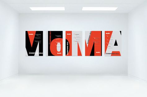 MoMA Poster Series on Behance Moma Poster, Pub Design, Banner Design Inspiration, Creative Typography, Poster Series, Graphic Design Tools, Type Posters, Diagram Architecture, Print Layout