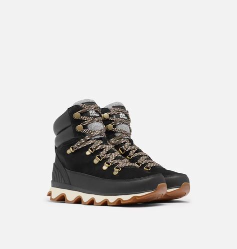 Sorel Kinetic Conquest Boot, Sorel Kinetic, Sorel Winter Boots, Womens Waterproof Boots, Sorel Boots, Stylish Boots, Wedge Boots, Rubber Heels, Waterproof Boots