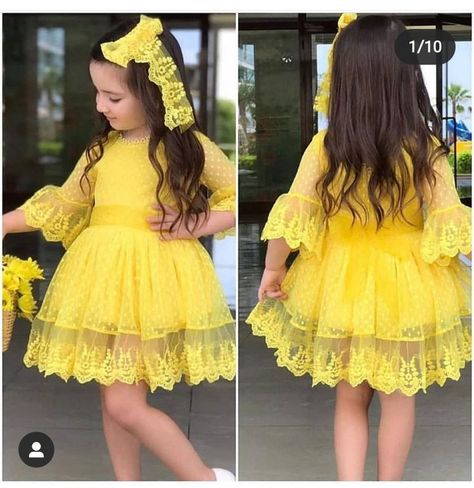 Haldi Dress, Ankara Blouse, Fascinator Hats Diy, Frocks For Kids, Dress For Baby Girl, African Dresses For Kids, Dress For Kids, African Fashion Traditional, Dress For Baby