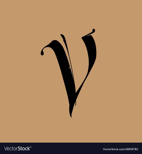 V In Different Fonts, Letter V Drawing, V Font Design, V Fonts Letters, V Alphabet Design, Violet Dessert, V Calligraphy, Letter V Tattoo, Lettering Tattoo Fonts