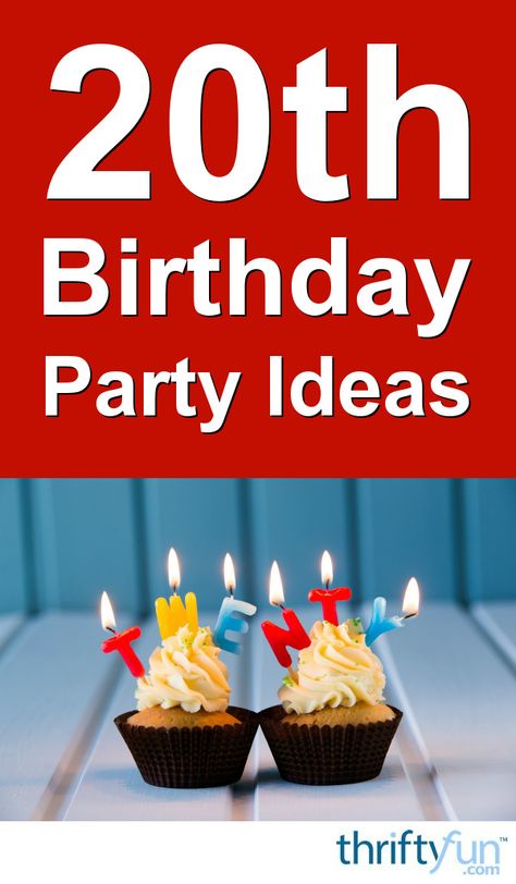 20 Year Old Birthday Ideas Parties, 20th Birthday Party Ideas, 20th Birthday Ideas, Twentieth Birthday, Birth Celebration, 20th Birthday Gift, 20th Birthday Party, Special Birthday Cards, Birthday Ideas For Her