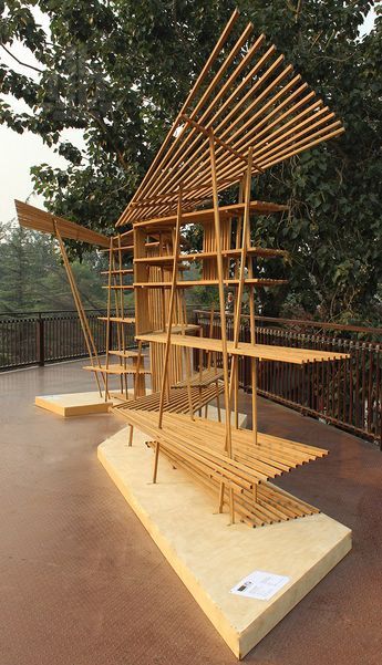 Bamboo Exhibition, Bamboo Installation, Installation Architecture, Bamboo Building, House Design Trends, Timber Architecture, Bamboo Structure, Bamboo Architecture, Bamboo Art