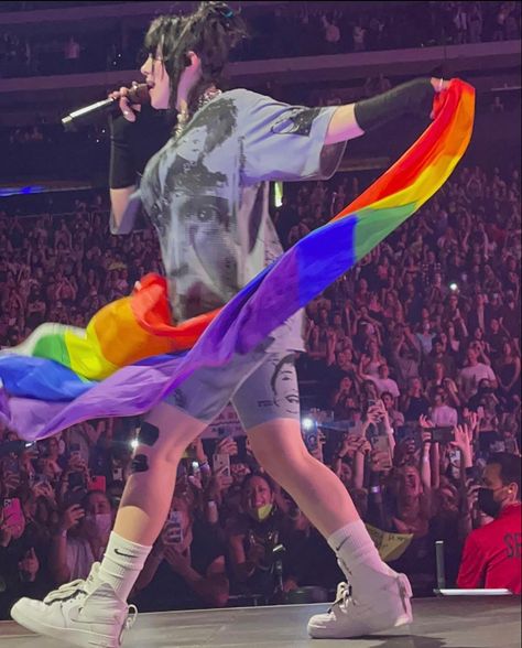 Flag Lgbt, Pride Flag, Billie Eilish, My Love, Flag, Rainbow