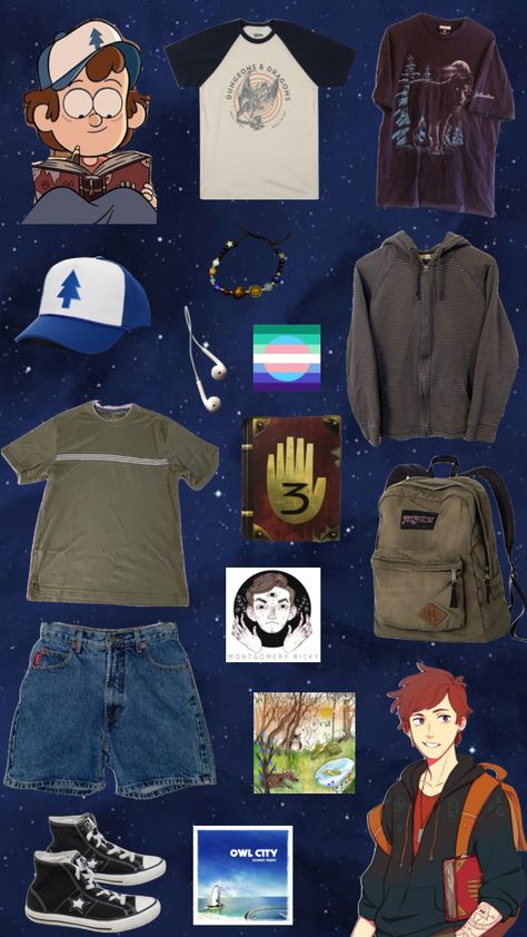 Dipper Pines #dipperpines #dipperpinesaesthetic #gravityfalls #gravityfallsaesthetic Dipper Pines, Gravity Falls, Gravity, Clothes