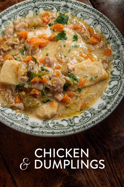 There’s something about a bowl of dumplings that warms the soul, and this Creole version of Chicken and Dumplings from Kevin Belton’s Cookin’ Louisiana does just that. #cuisineathome #mardigrasrecipes #mardigrasfood #food #recipe Healthy Soul Food, Mardi Gras Food, Creole Seasoning, One Pot Pasta, Dinner Sides, Chicken And Dumplings, Chicken Dinner Recipes, Test Kitchen, Flavorful Recipes