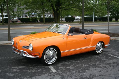 Vintage Kharman Gia convertible -others want Porsches or Corvettes, this is my #dreamcar and YES, in Orange Vw Carman Gia, Kharman Gia, Karmen Ghia, Orange Cars, Karmann Ghia Convertible, Karman Ghia, Vw Type 3, Vw Karmann Ghia, Orange Dream