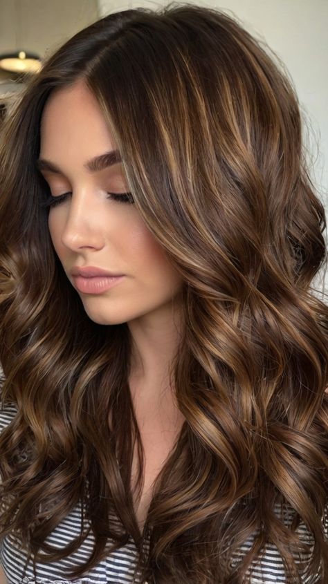 💁 Remarkable Balayage Hair Color For Black Hair Dark Brown Hair Color Ideas Makeover | Pinterest... Color For Black Hair, Dark Brown Long Hair, Brown Bob Haircut, Dark Brown Hair Color Ideas, Brown Pixie Cut, Hair Dark Brown, Brown Hair Color Ideas, Balayage Hair Color, Brown Curls